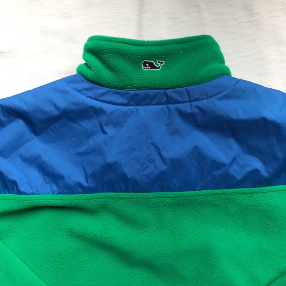 Vineyard Vines Women’s Green Fleece Pullover XS - Picture 6 of 6